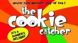 Cookie Catcher 2 pack novelty gift for tea lovers and biscuit dunkers